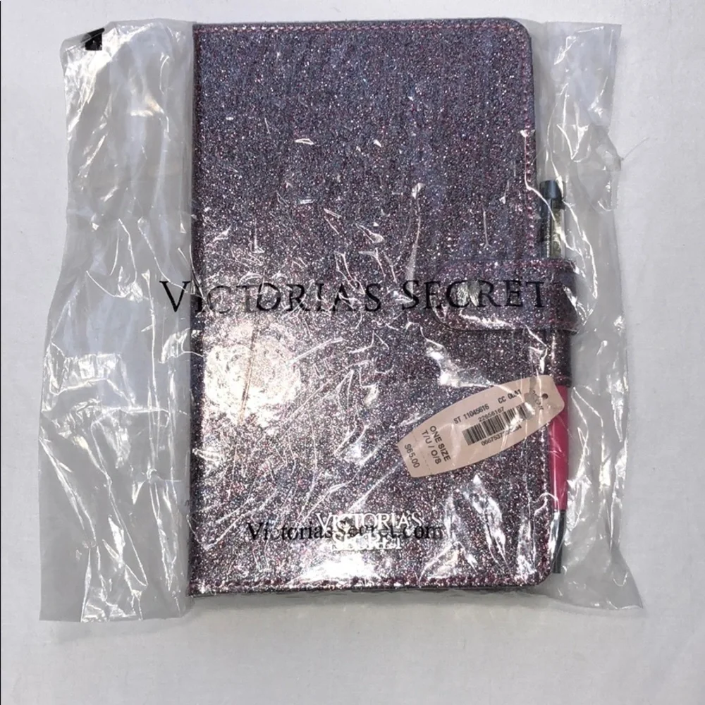 New Victoria’s Secret Glitter Notebook & Bling Pen